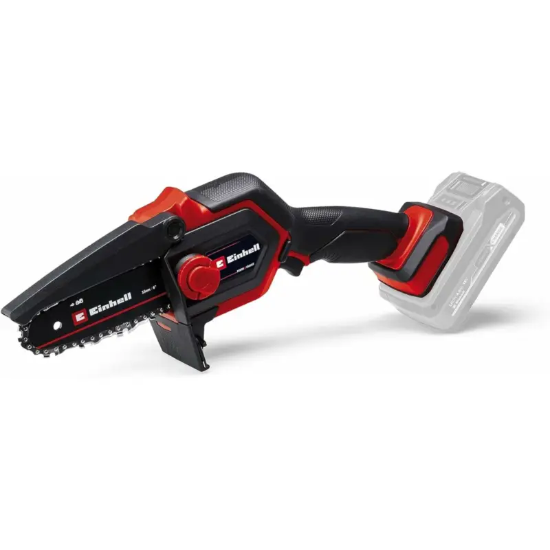 Finale Aktion Einhell Akku-Astkettensäge GE-PS 18/15 Li BL-Solo Power X-Change 18 V, Brushless, 12,5 cm Schnittlänge, werkzeugloser Schwert- und Kettenwechsel, ohne Akku