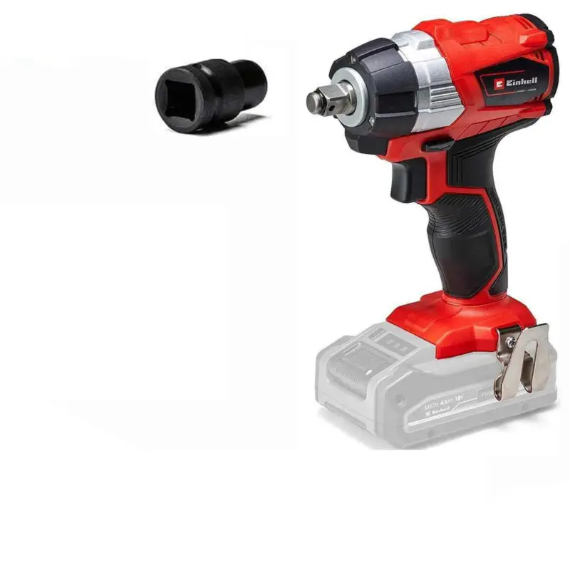Billig Einhell Professional Akku Schlagschrauber TP-CW 18 Li BL (18 V, 215 Nm, Brushless, Außenvierkant-Aufnahme, Bit-Adapter, LED Licht, ohne Akku) Solo Power X-Change