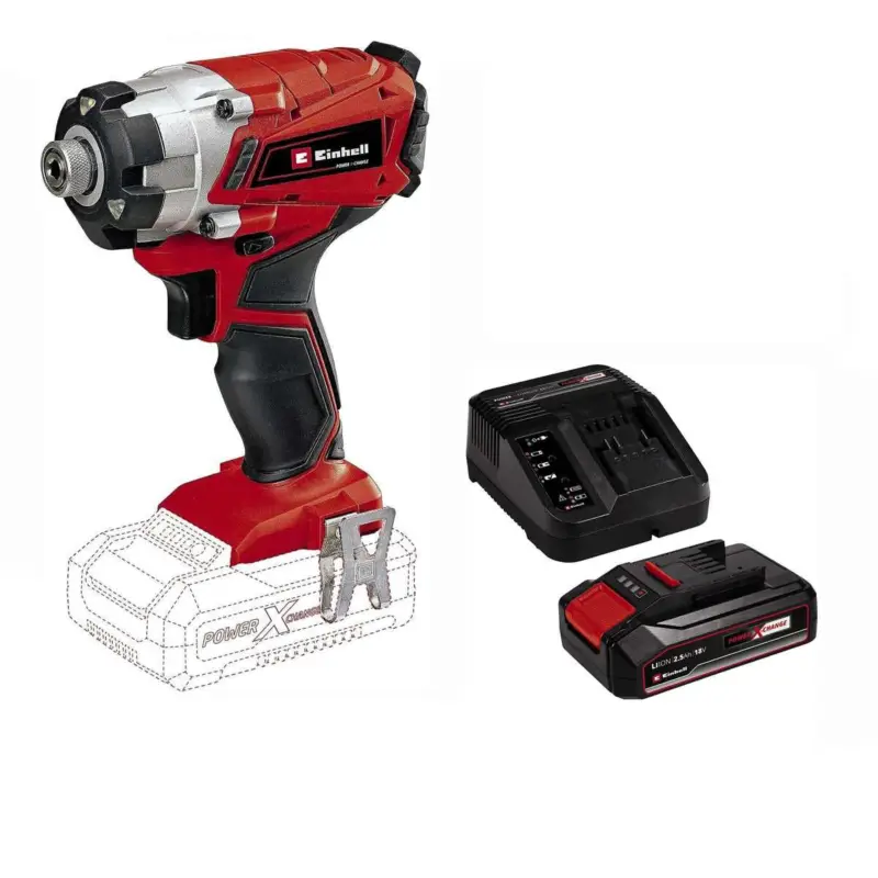 Schneller Versand Einhell Professional Akku-Schlagschrauber TP-CI 18 Li BL- Akku 2.5 Ah / Ladegerät