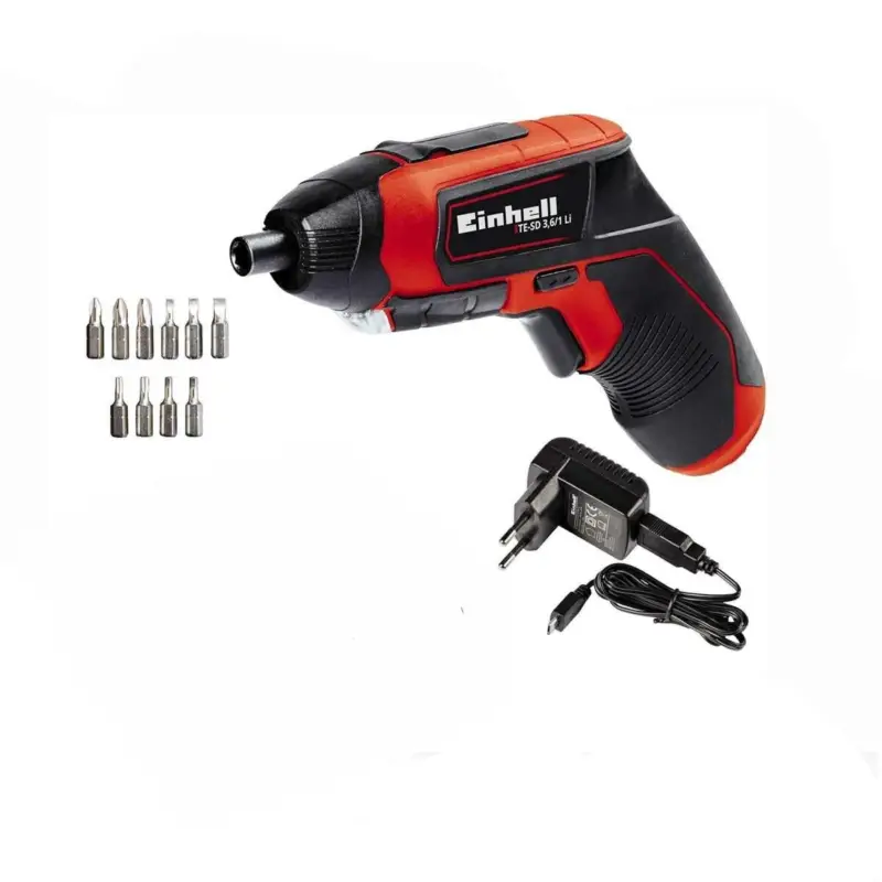 Einhell Akkuschrauber TE-SD 3,6/1 Li3.6V, USB-Lader, LED-,10-tlg. Bit-Set Sofort Bestellen