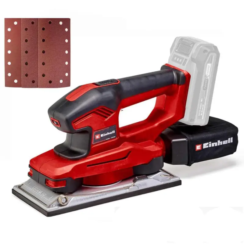 Einhell Akku-Schwingschleifer TE-OS 18/230 Li Solo inkl. 3x Schleifpapier, Direktkauf