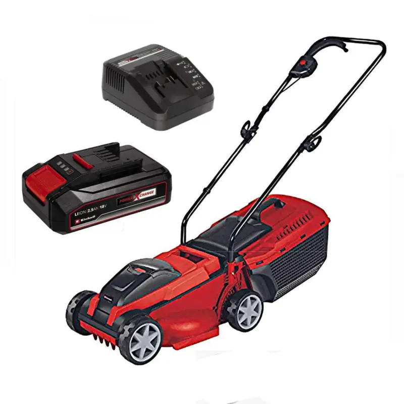 Ausverkauf Einhell City Rasenmäher GC-RM 18 Li- Kit 18V, Akku 2.5 Ah 32 cm Schnittbreite