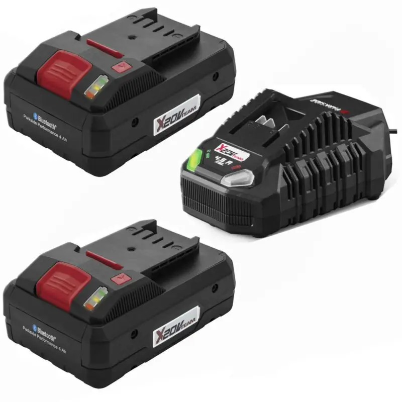 Super-Preis Starterset Parkside 2x Akku 20V - 4.0 Ah PAPS 204 und Ladegerät 4.5 A
