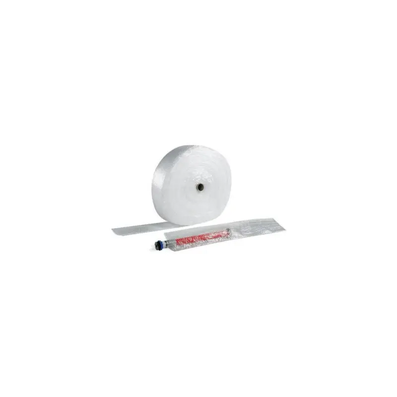 Transpak Luftpolsterschlauchfolie 3-lagig Breite 100mm Länge 50m Stärke 60µ transparent Super-Preis