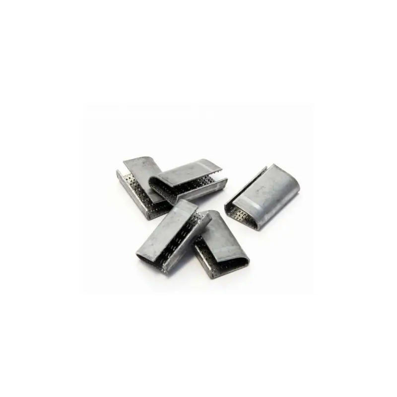Transpak Metallverschlusshülse f.Bandbreite 13mm verzinkt aufgerauht verzinkt Neu Im Sortiment