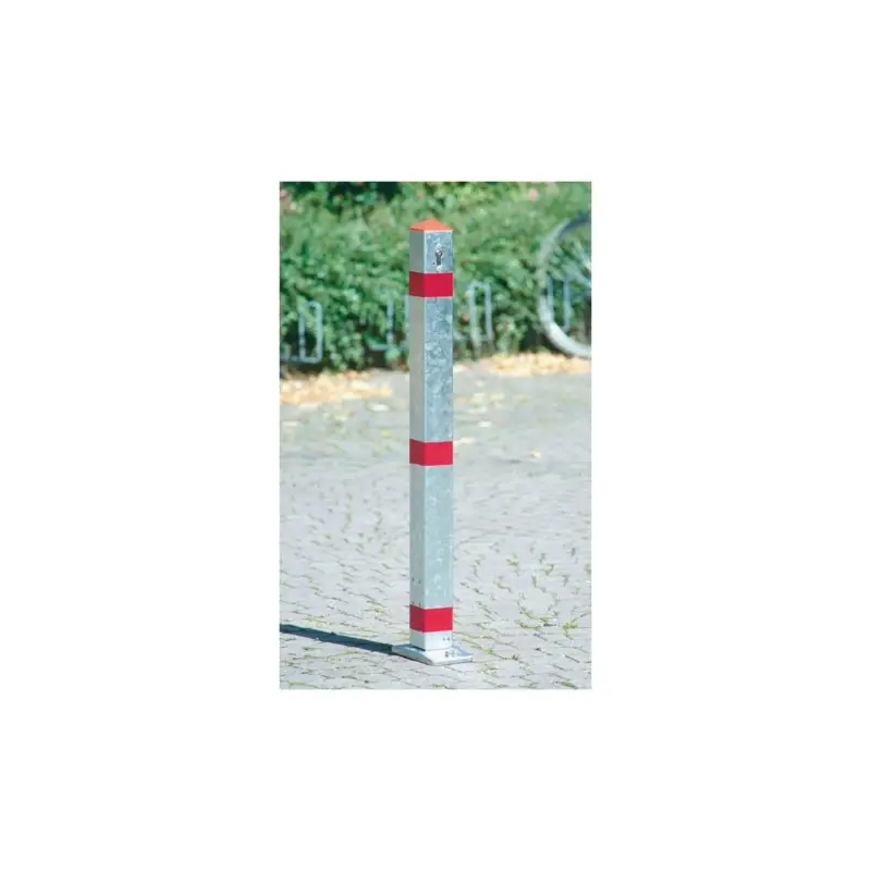 Urbanus Sperrpfosten Stahl silber kippbar, zum Aufdübeln Abverkauf