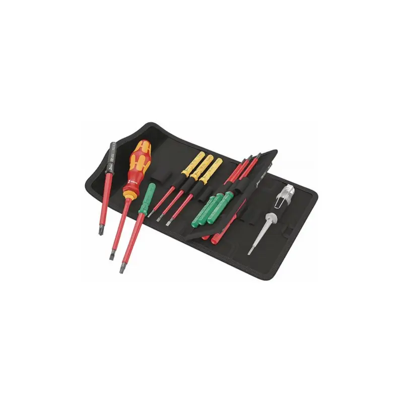 Mega-Angebot Wera Schraubendrehersatz Kraftform Kompakt VDE 16 Universal 1 TIE 16-teilig