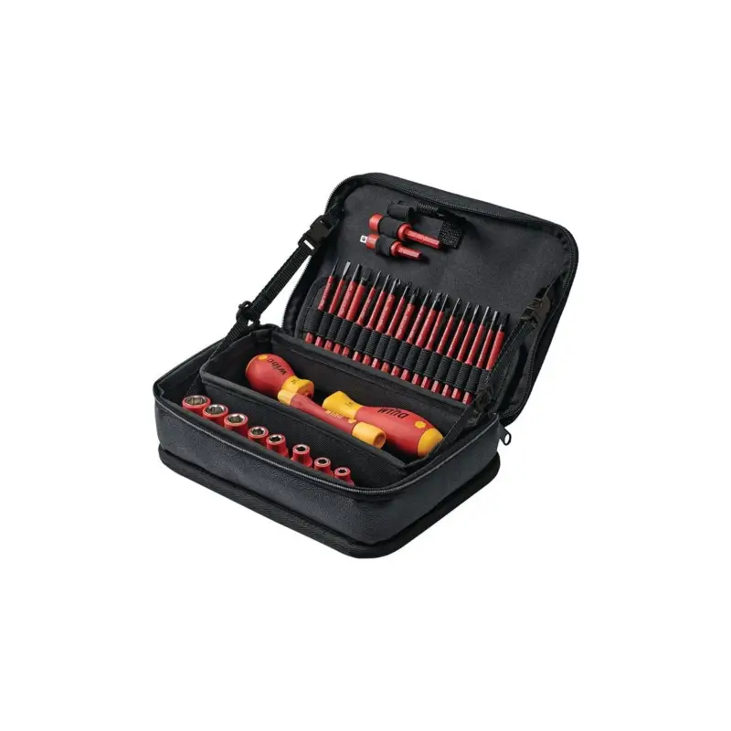 Wiha Schraubendrehersatz SlimVario® electric 31-teilig mit Wechselklingen VDE isoliert Preis Gesenkt