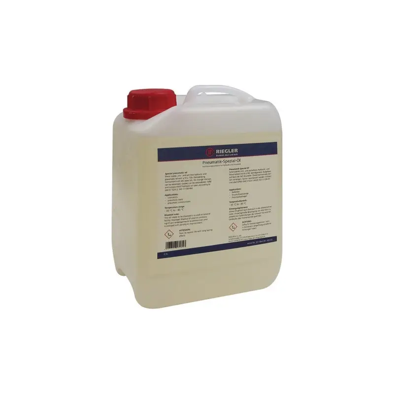 Neue Ware Riegler Pneumatikspezialöl 2,5 l Kanister