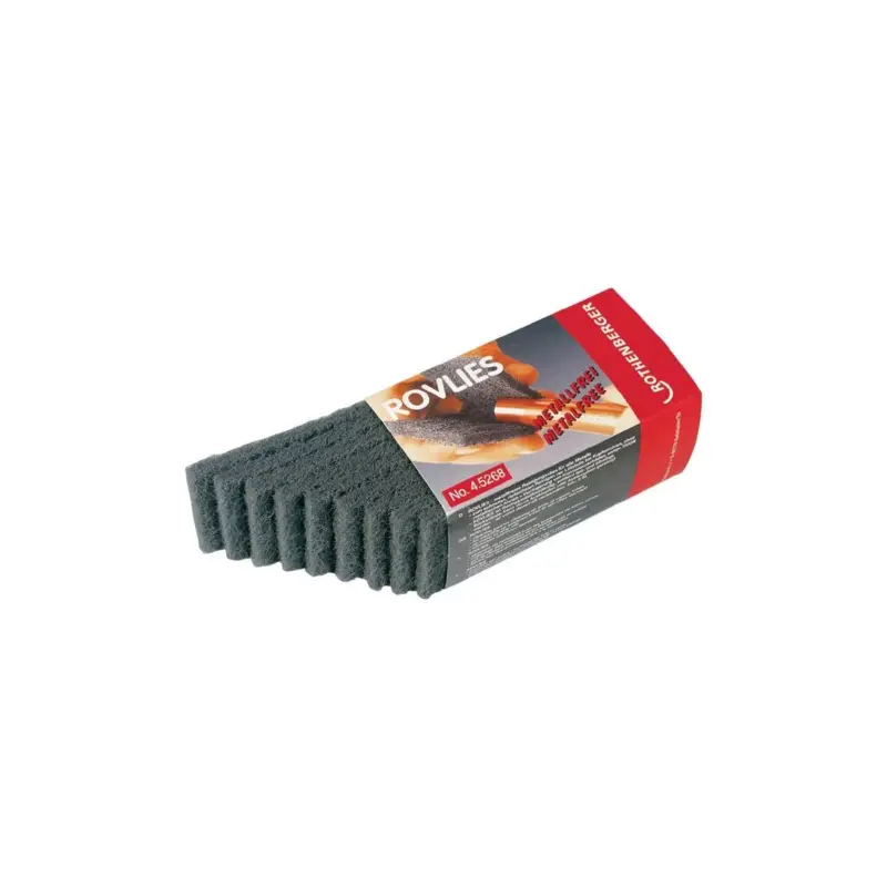 Rabatt Rothenberger Reinigungsvlies ROVLIES grau Länge 130 mm Breite 60 mm